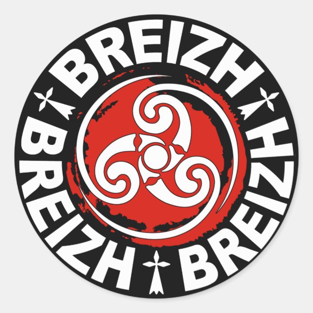 Breizh (Brittany) sticker (Front)