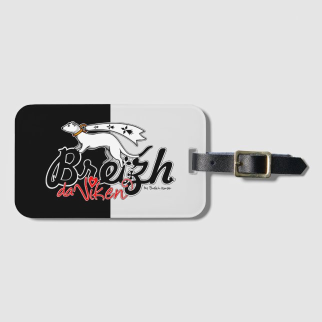 Breizh da viken (Brittany forever) Luggage Tag (Front Horizontal)