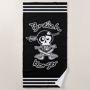 Breizh Korser beach towel