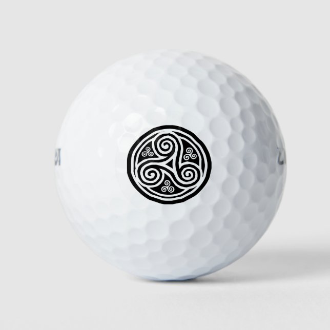 Breizh triskele golf balls (Front)