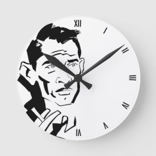 Brel Round Clock