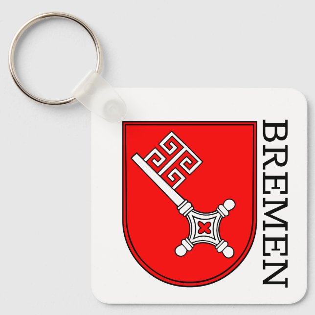 Bremen Coat of Arms Keychain (Front)