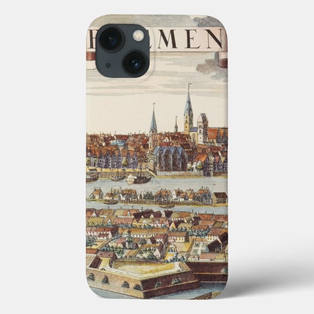 Bremen, Germany, 1719 Case-Mate iPhone Case (Back)