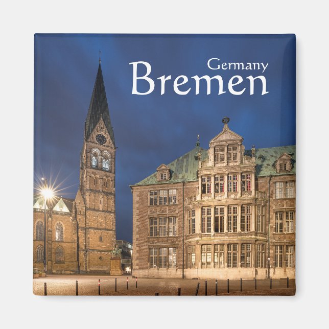 Bremen Germany Magnet (Front)