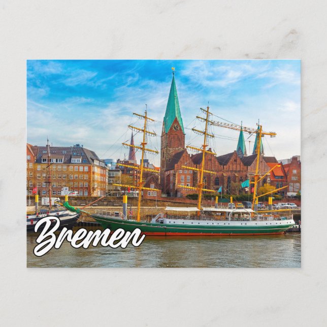 Bremen, Germany Postcard (Front)