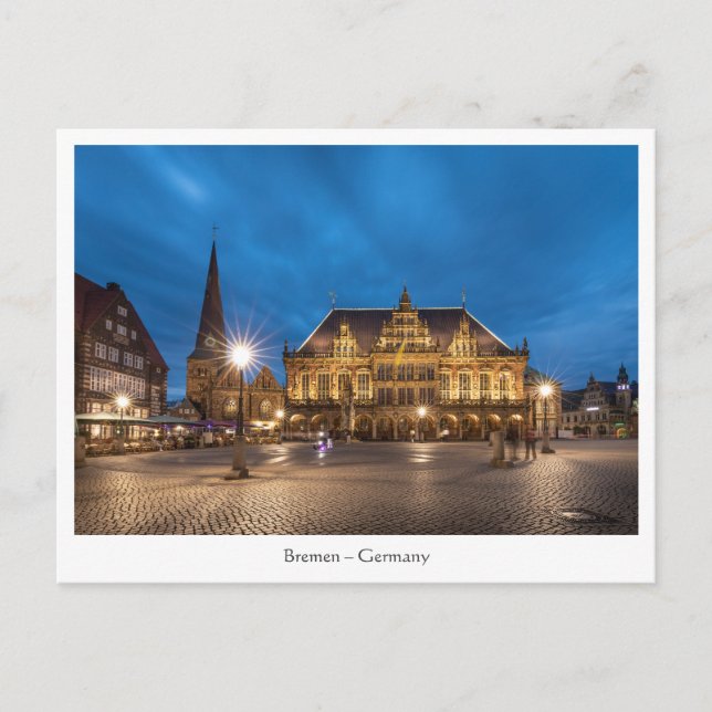 Bremen Germany Postcard (Front)