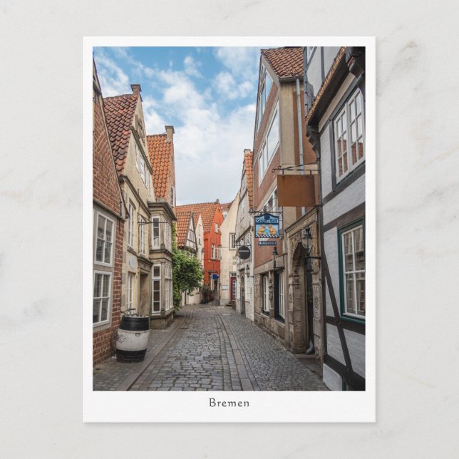 Bremen Germany Postcard (Front)