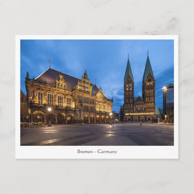 Bremen Germany Postcard (Front)