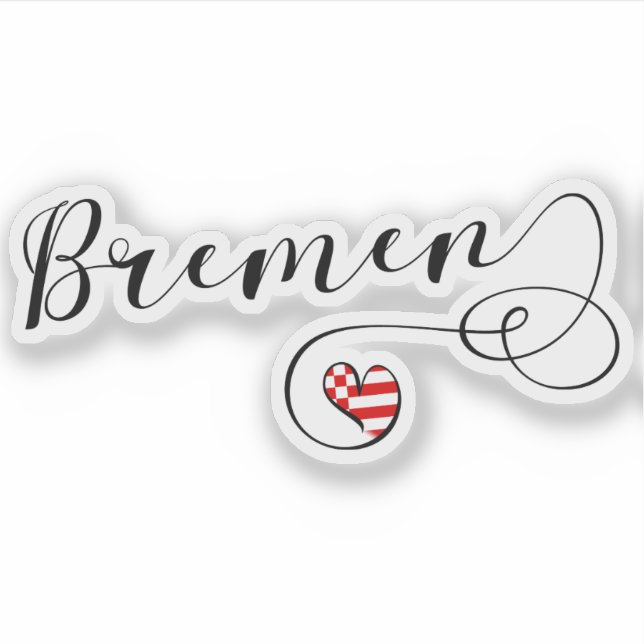 Bremen Heart Flag (Front)