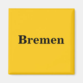 Bremen Schild Gold - Gleb magnet