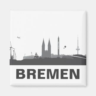 Bremen Skyline Frigo Aimant