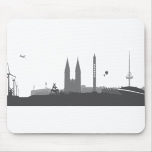 Bremen Skyline Mouse Pad