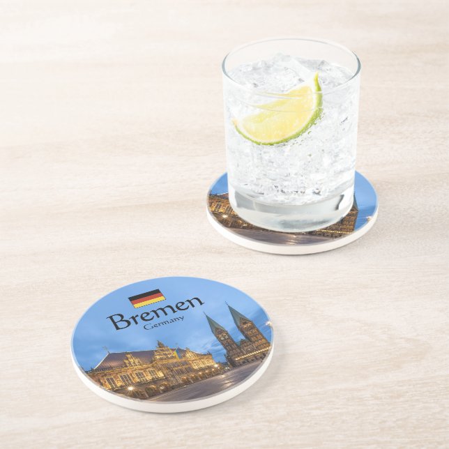 Bremen Souvenir Coaster (Side)
