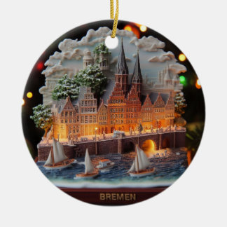 Bremen Wonderland: 3D Christmas Ornament