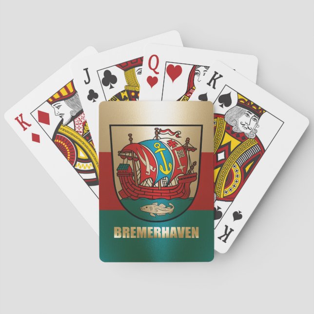 Bremerhaven                                        playing cards (Back)