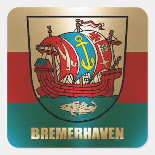Bremerhaven                                        square sticker
