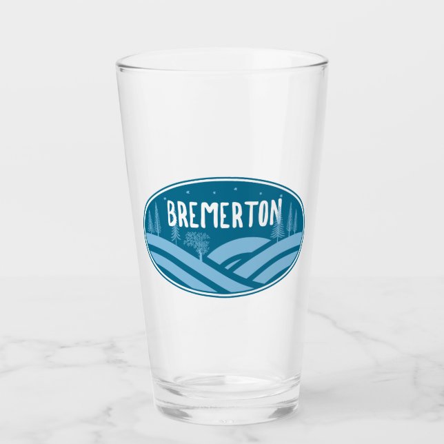 Bremerton Washington Outdoors Glass (Front)