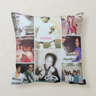 Brenda Butch Throw Pillow