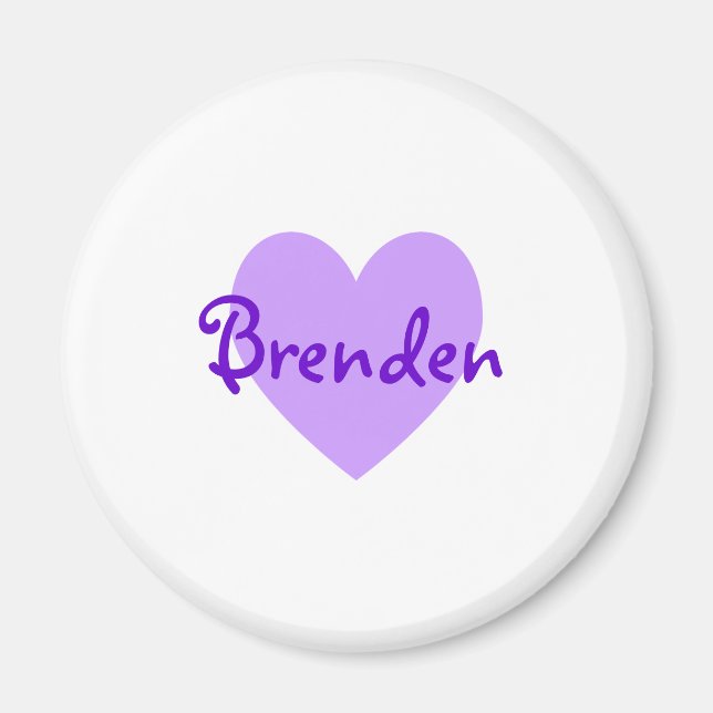 Brenden in Purple Magnet (Front)