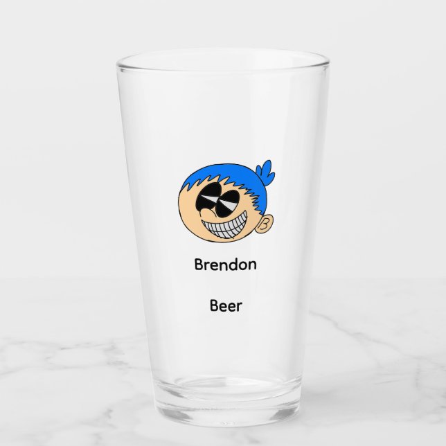 Brendon Beer Holder Glass (Front)