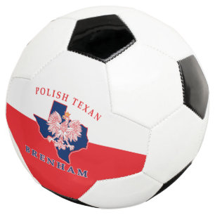 Brenham Polish Texan Soccer Ball