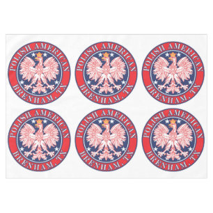 Brenham Texas Polish American Eagle Tablecloth