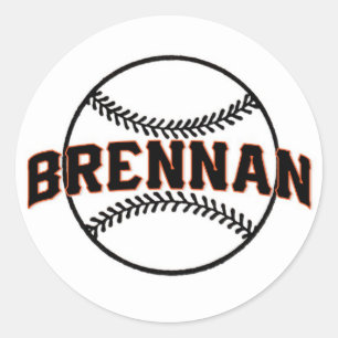 Brennan's Bar Mitzvah Classic Round Sticker