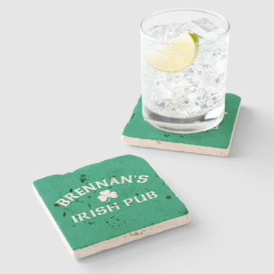 Brennan's Irish Pub  Stone Coaster