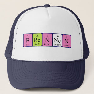 Brennen periodic table name hat