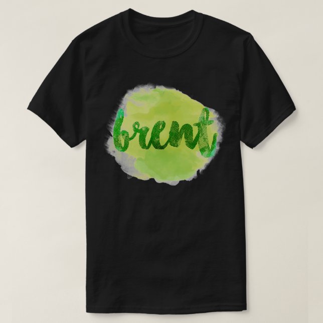BRENT Green T-Shirt (Design Front)