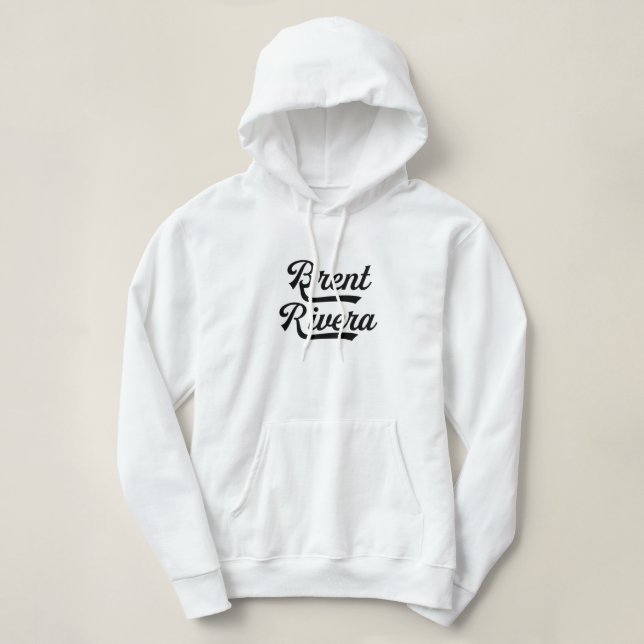 Brent Rivera Relatable Style text Hoodie (Design Front)