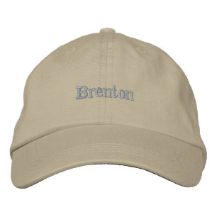 Brenton Name Embroidered, Embroidered Hat