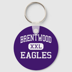 Brentwood - Eagles - High - Brentwood Missouri Keychain