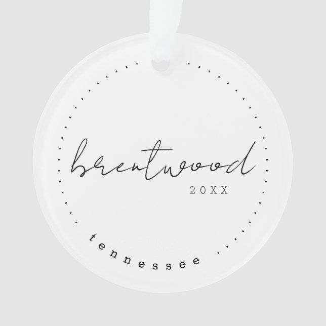 Brentwood Tennessee TN Travel États-Unis (devant)