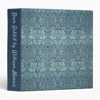 Brer Rabbit by William Morris Blue Textile Pattern Binder