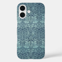 Brer Rabbit by William Morris Blue Textile Pattern