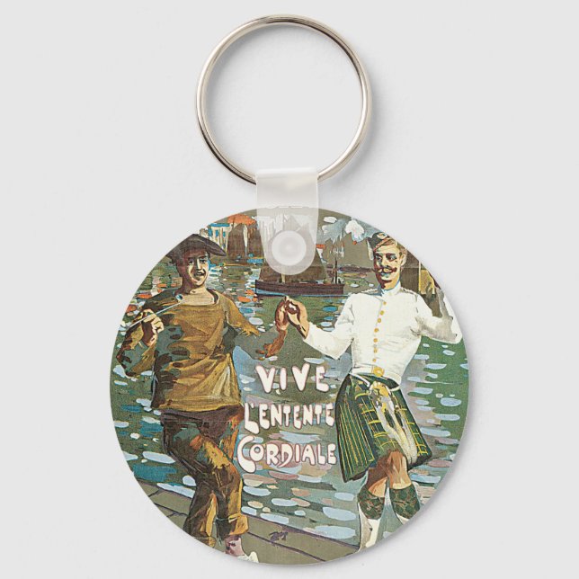 Brest á Londres 18 heurs Keychain (Front)