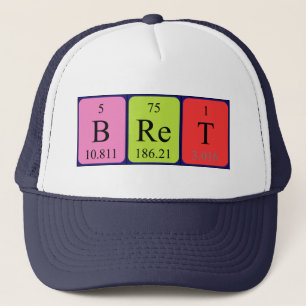 Bret periodic table name hat