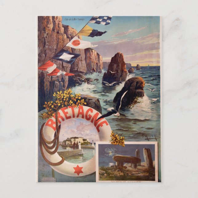 Bretagne - Belle Ile en Mer Bretagne Postcard (Front)