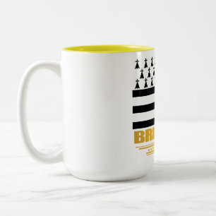 Bretagne (Brittany) Two-Tone Coffee Mug
