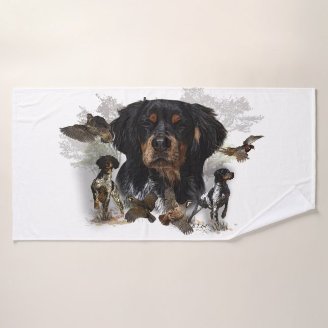 Bretagne française, Art (Serviette de bain)