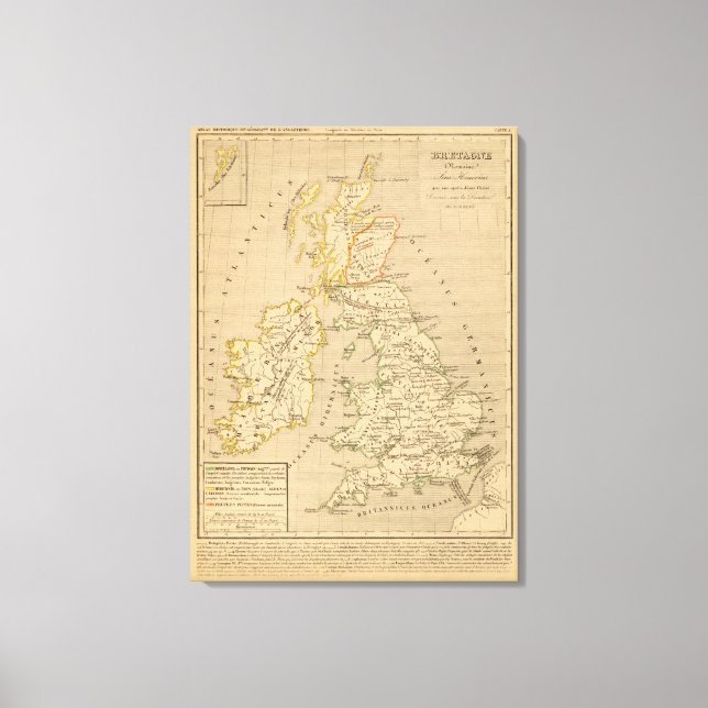 Bretagne Romaine sous Honoriust Canvas Print (Front)