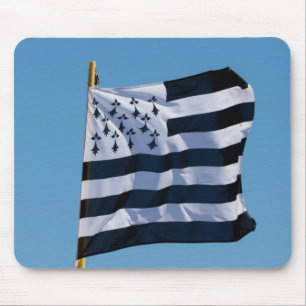 Breton flag mouse pad
