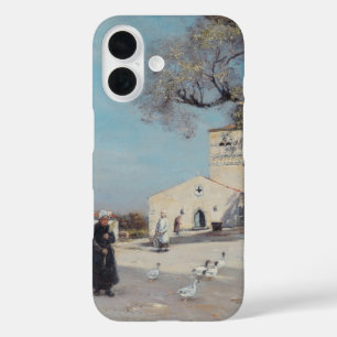 Breton Landscape Village Architecture iPhone 16 Case