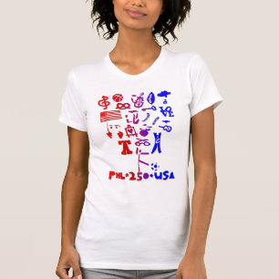 BRETT BENDER SEMIQUINCENTENIAL RED WHITE & BLUE T-Shirt