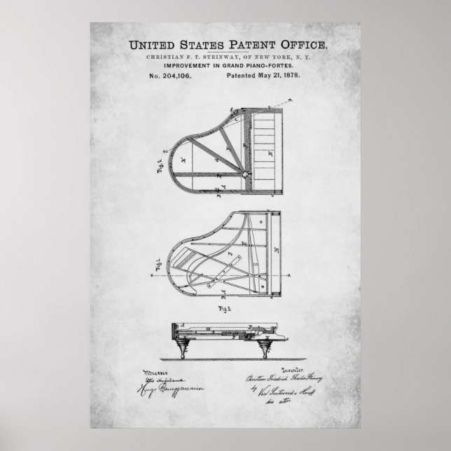 Brevet - Piano - Poster (Devant)