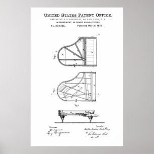Brevet - Piano - Poster