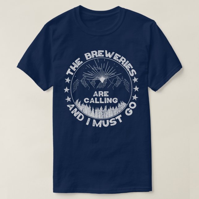 Brew Brewery Brewing Craftbeer Ale Beer  T-Shirt (Design Front)