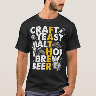 Brew Dad Beer Brewer Brewing Father Gift  T-Shirt