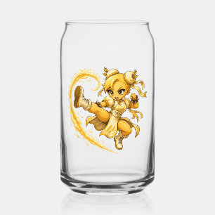 Brew Fighter Hefe  Can Glass
